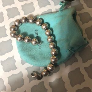 Tiffany sterling silver bracelet 7 inch